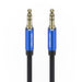 Аудио кабел Vention BAWLJ 3.5mm 5m син