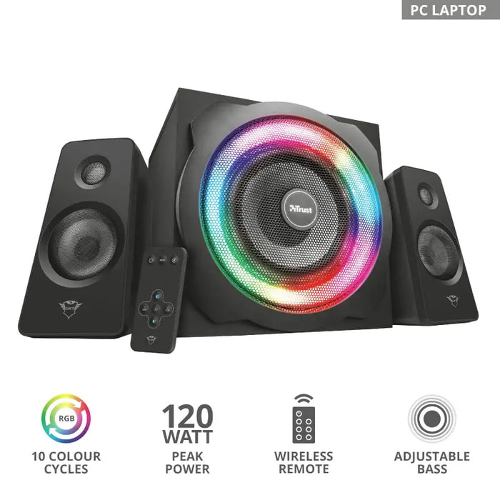 Аудио система TRUST GXT 629 Tytan 2.1 RGB Speaker Set