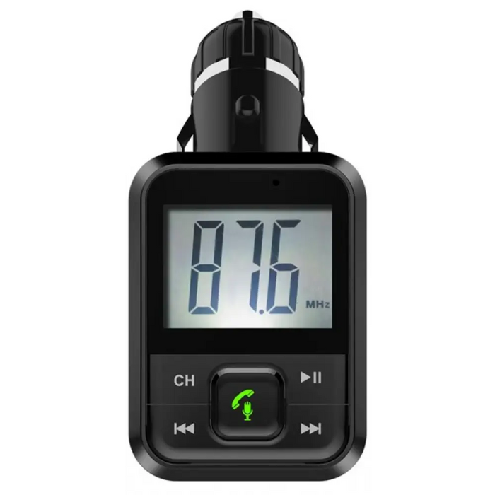 Авто трансмитер DIVA FMBT1502 Bluetooth Black