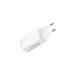 Бързо мини заряднo HAMA GaN 1x USB-C PD 1x USB-A QC 65 W бял