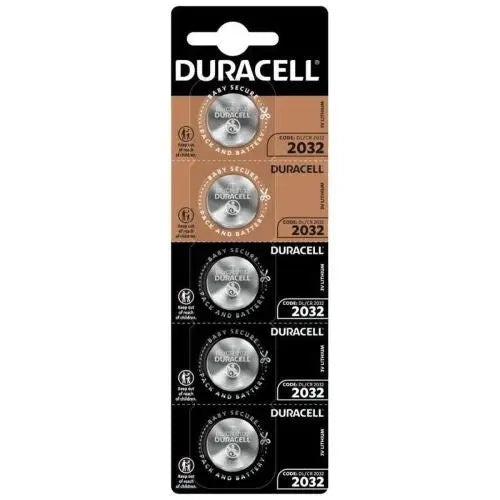 Батерия DURACELL (CR2032) Button Lithium (5