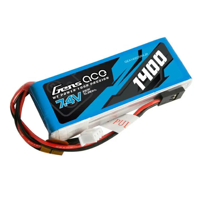 Батерия Gens ace 1400mAh 7.4V 2S1P LiPo battery