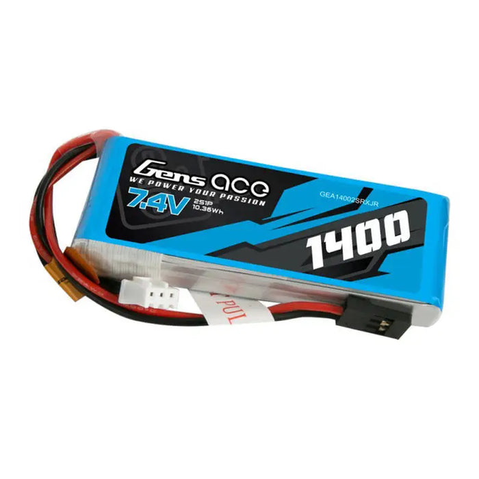 Батерия Gens ace 1400mAh 7.4V 2S1P LiPo battery