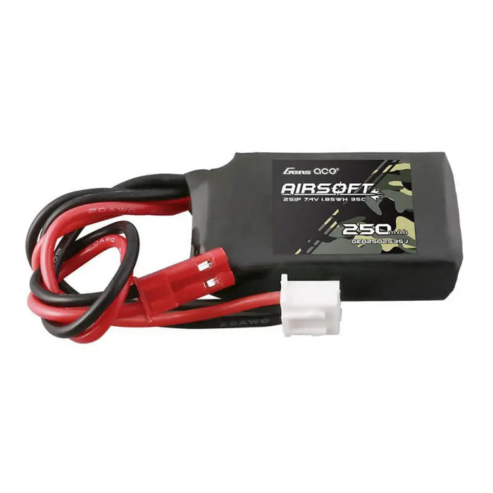 Батерия Gens ace 250mAh 7.4V 35C 2S1P Airsoft Gun