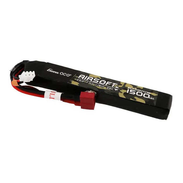 Батерия Gens ace 25C 1500mAh 2S1P 7.4V Airsoft Gun