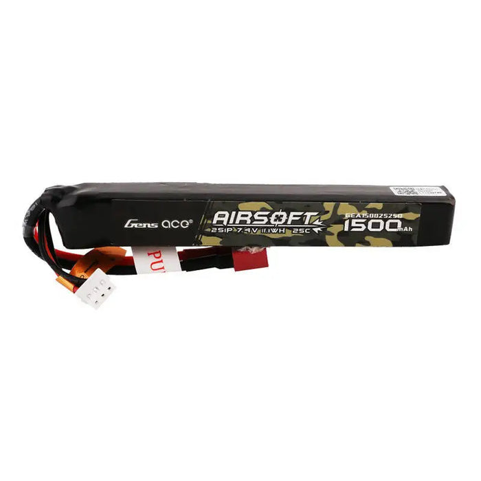 Батерия Gens ace 25C 1500mAh 2S1P 7.4V Airsoft Gun