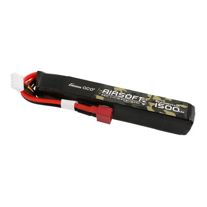 Батерия Gens ace 25C 1500mAh 3S1P 11.1V Airsoft Gun