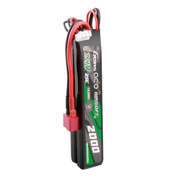 Батерия Gens ace 25C 2000mAh 2S2P 7.4V Saddle