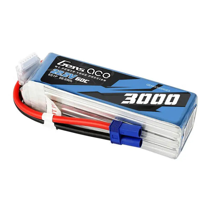 Батерия Gens ace 3000mAh 22.2V 60C 6S1P Lipo Battery