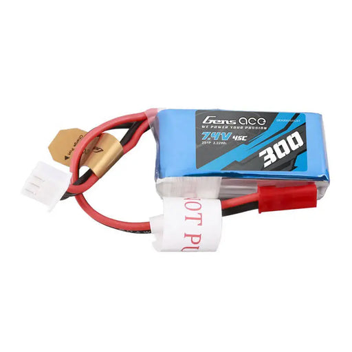 Батерия Gens ace 300mAh 7.4V 45C 2S1P Lipo Battery