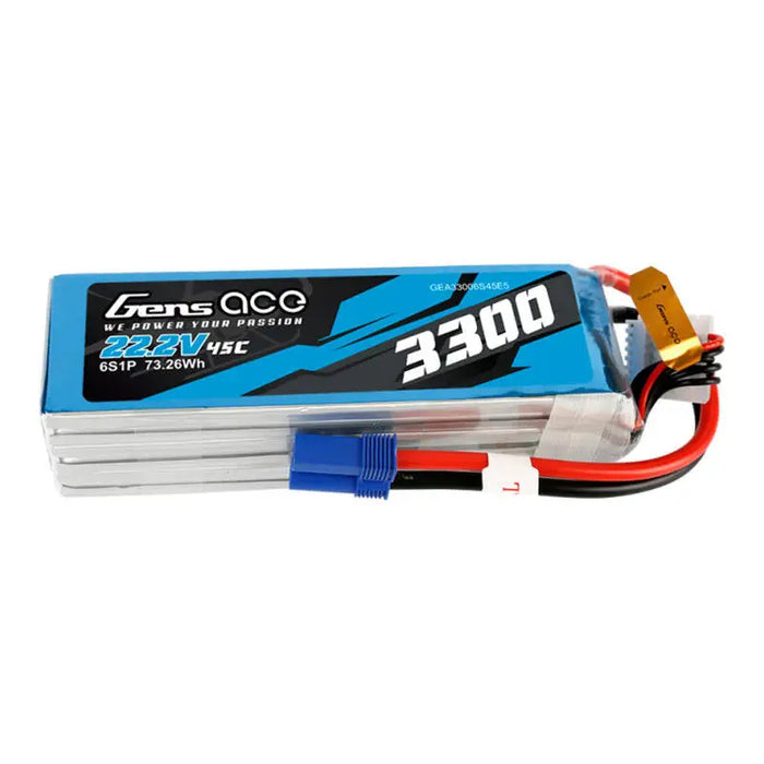 Батерия Gens ace 3300mAh 22.2V 45C 6S1P Lipo Battery