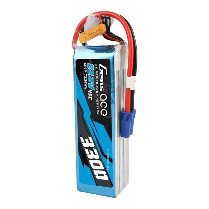 Батерия Gens ace 3300mAh 22.2V 45C 6S1P Lipo Battery