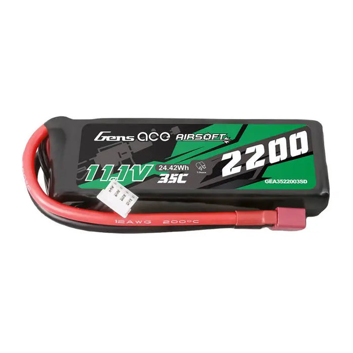 Батерия Gens ace 35C 2200mAh 3S1P 11.1V Airsoft Gun