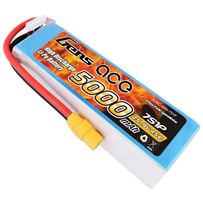 Батерия Gens Ace 5000mAh 25.9V 45C/7S1P XT90