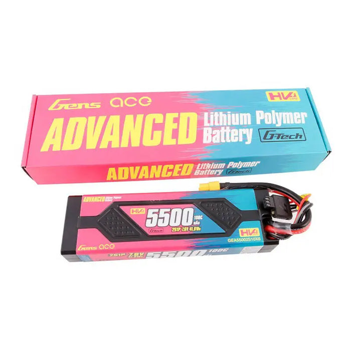 Батерия Gens ace Advanced 5500mAh 7.6V 100C 2S1P