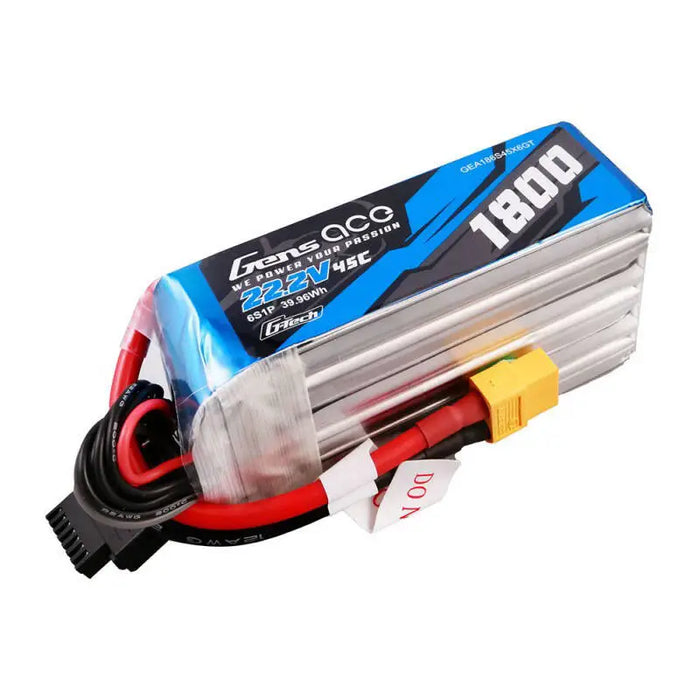 Батерия Gens Ace G-Tech 1800mAh 22.2V 45C 6S1P Lipo