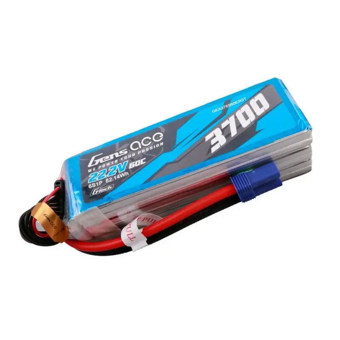 Батерия Gens ace G-Tech 3700mAh 22.2V 60C 6S1P Lipo