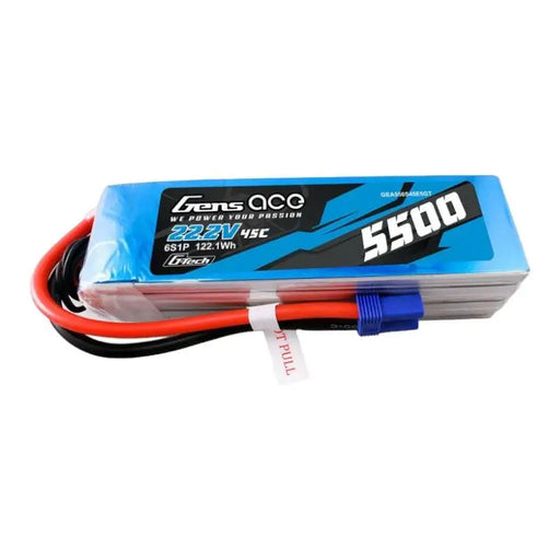 Батерия Gens ace G-Tech 5500mAh Lipo 22.2V 45C 6S1P