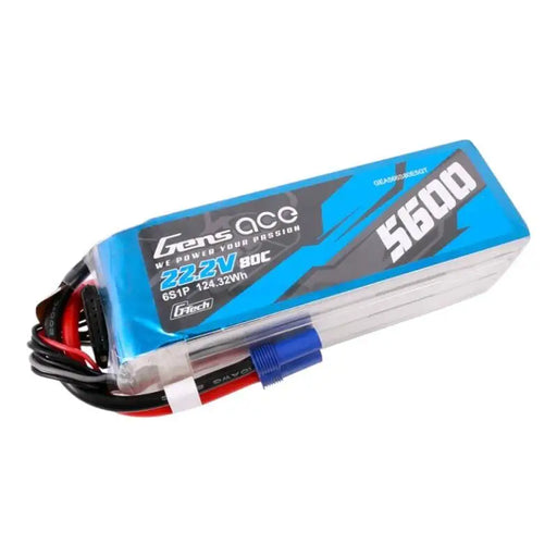 Батерия Gens ace G-Tech 5600mAh 80C 22.2V 6S1P Lipo