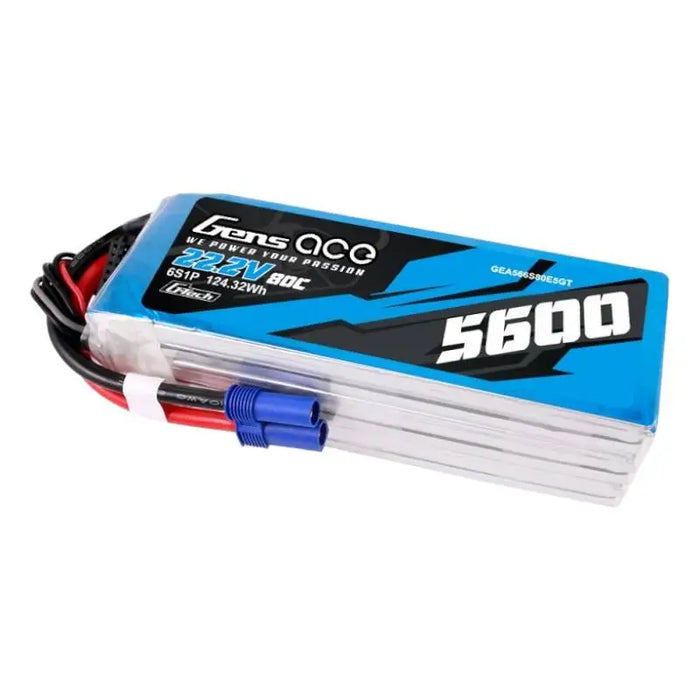 Батерия Gens ace G-Tech 5600mAh 80C 22.2V 6S1P Lipo