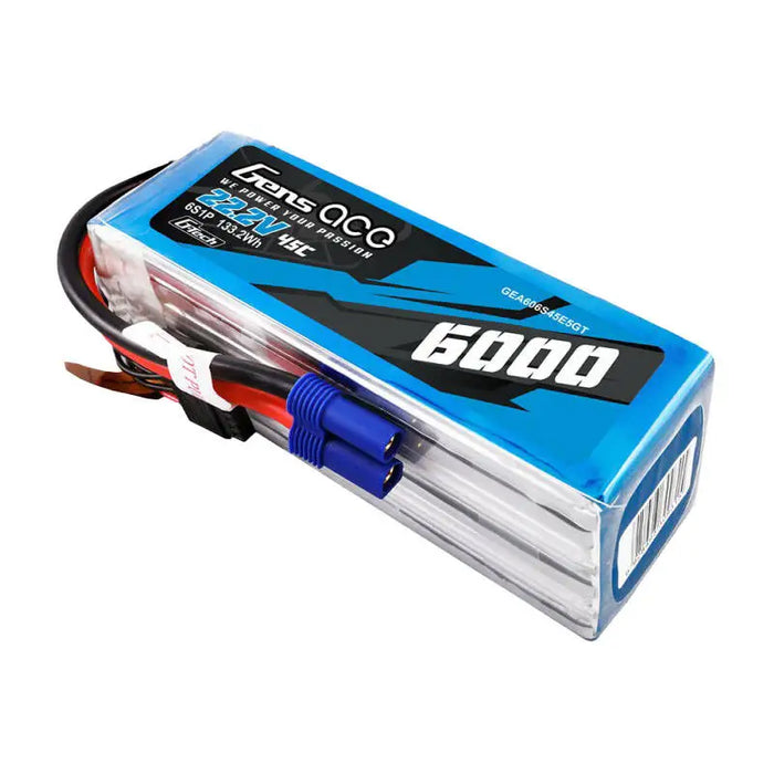 Батерия Gens ace G-Tech 6S 6000mAh 22.2V 45C Lipo