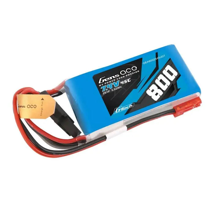 Батерия Gens ace G-Tech Lipo 800mah 7,4V 45C 2S1P