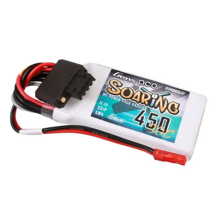 Батерия Gens ace G-Tech Soaring 450mAh 11.1V 30C 3S1P Lipo