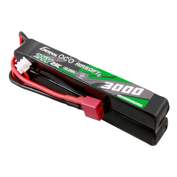 Батерия Gens ace GEA30002S25D2 25C 3000mAh 2S2P 7.4V