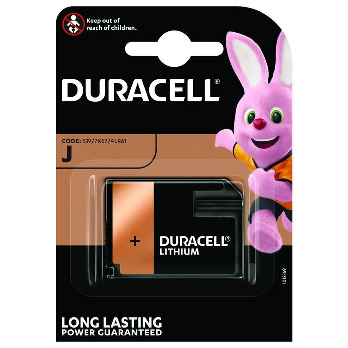 Батерия литиева J 7K67 6V 1PK блистер DURACELL