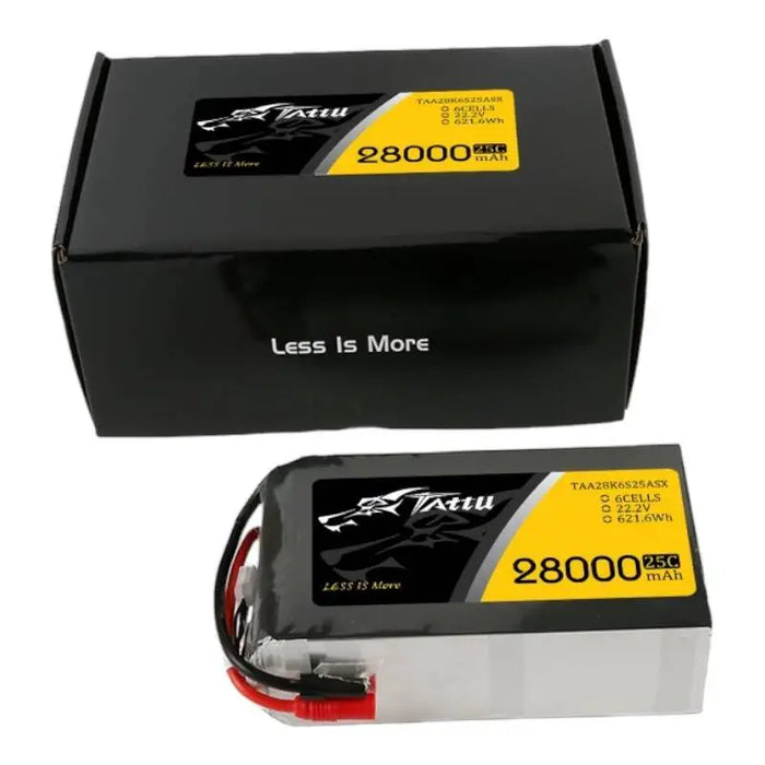 Батерия Tattu 28000mAh 22.2V 25C 6S1P Lipo Battery