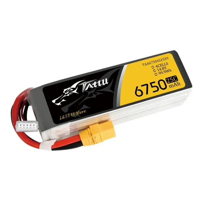 Батерия Tattu 6750mAh 14.8V 25C 4S1P XT90