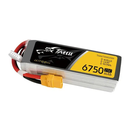 Батерия Tattu 6750mAh 14.8V 25C 4S1P XT90