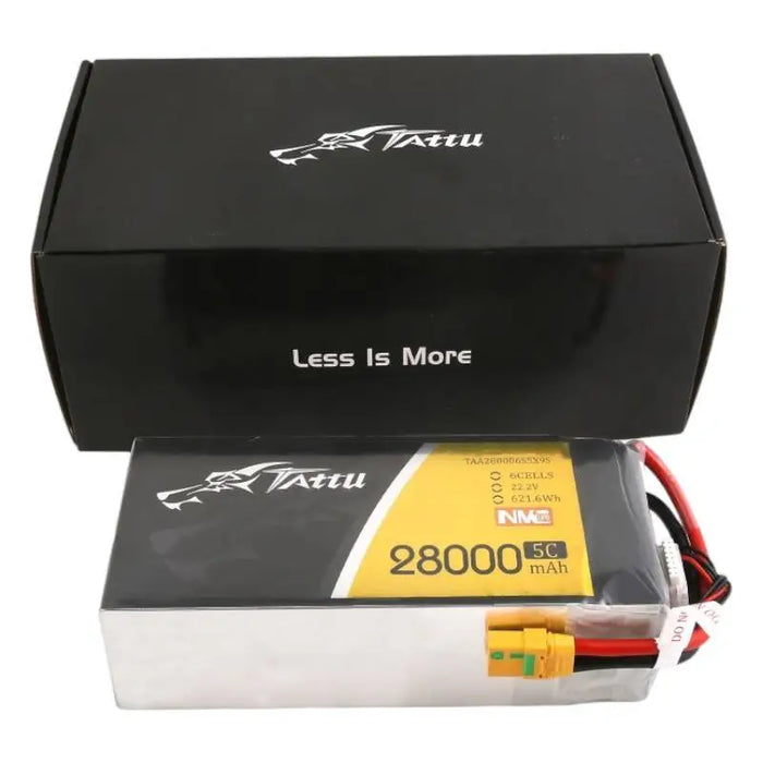 Батерия Tattu NMC 28000mAh 22.2V 5C 6S1P Lipo