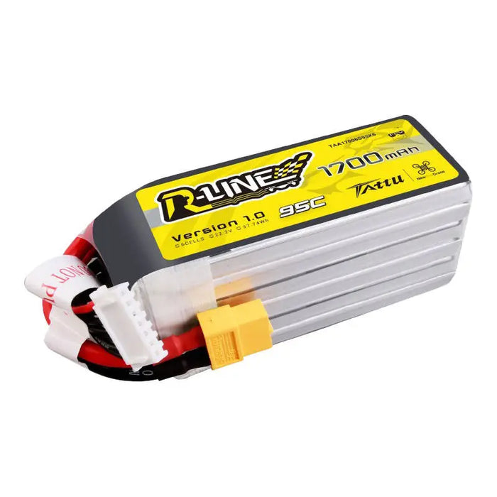 Батерия Tattu R-Line 22.2V 1700mAh 6S 95C Lipo