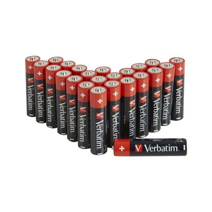 Батерия Verbatim ALKALINE BATTERY AA 24 PACK (BOX)