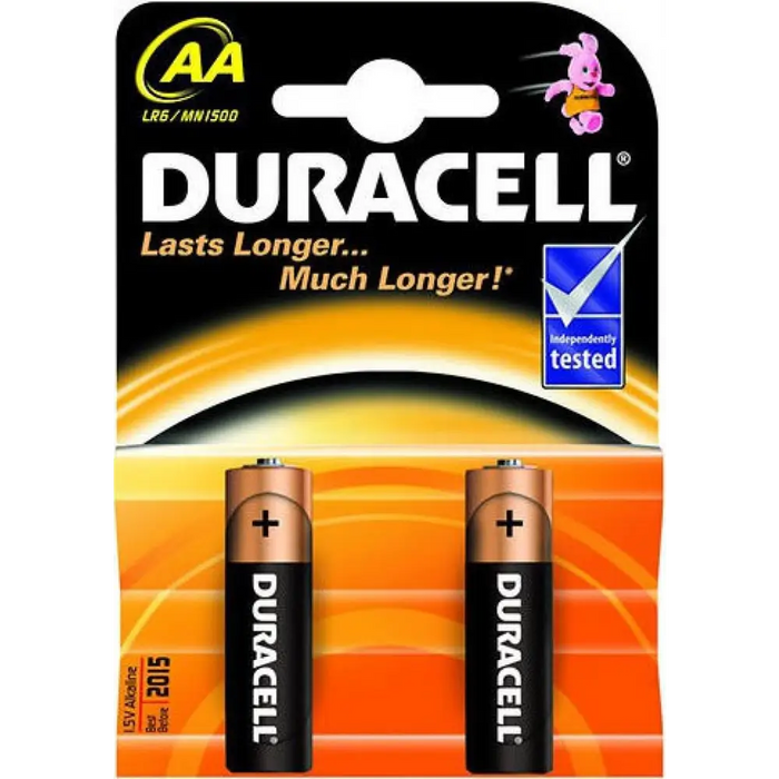 Батерии Duracell AA Basic MN1500 K2