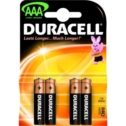 Батерии Duracell AAA Basic MN2400 K4