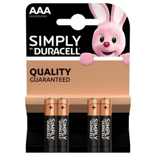 Батерии DURACELL (AAA) LR03 Alkaline Basic (4