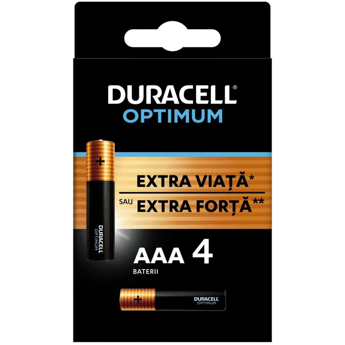 Батерии Duracell OPTIMUM AAA 4