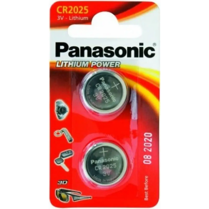 Батерии Panasonic CR-2025EP/2B