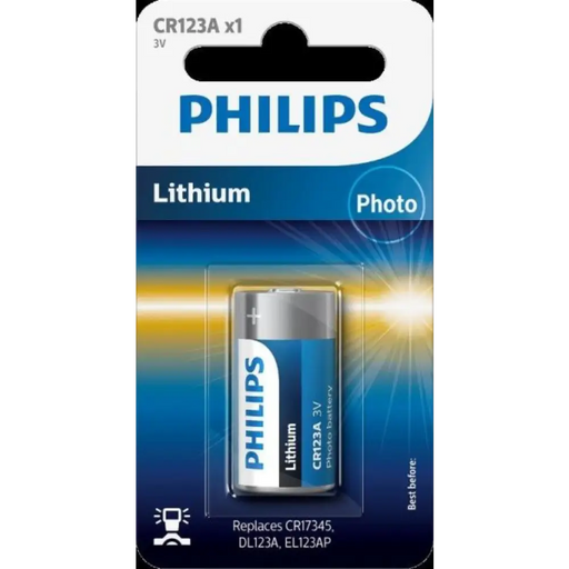 Батерии Philips CR123A/01B