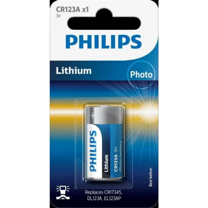 Батерии Philips CR123A/01B