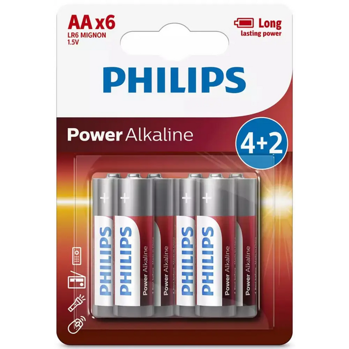 Батерии Philips LR6P6BP/10