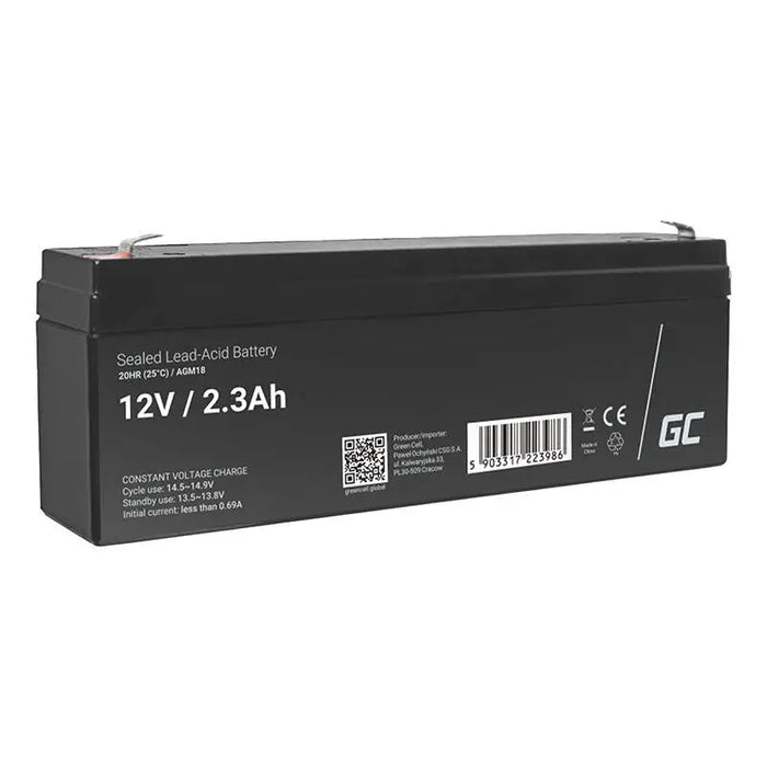 Батерия AGM VRLA Green Cell AGM18 12V 2.3Ah