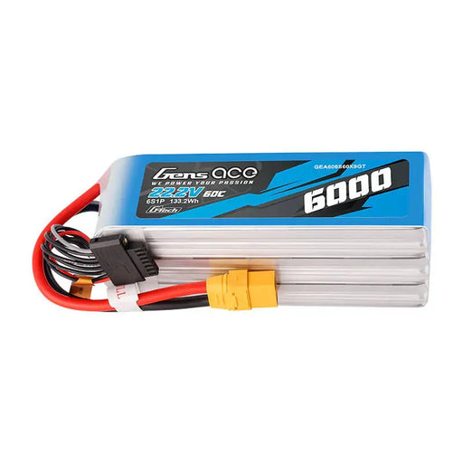 Батерия Gens Ace G-Tech 6000mAh 22.2V 60C 6S1P XT90 Lipo