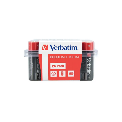 Батерия Verbatim ALKALINE BATTERY AA 24 PACK (BOX)