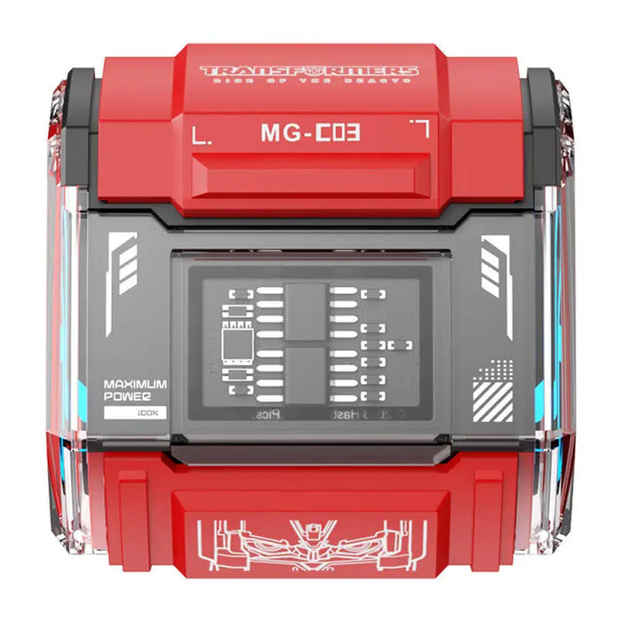 Безжични слушалки Transformers MG-C03 Bluetooth 5.2 червени