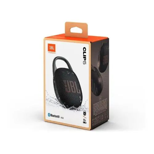 Безжична колонка JBL CLIP 5 Bluetooth 5.3 7W IP67 черна