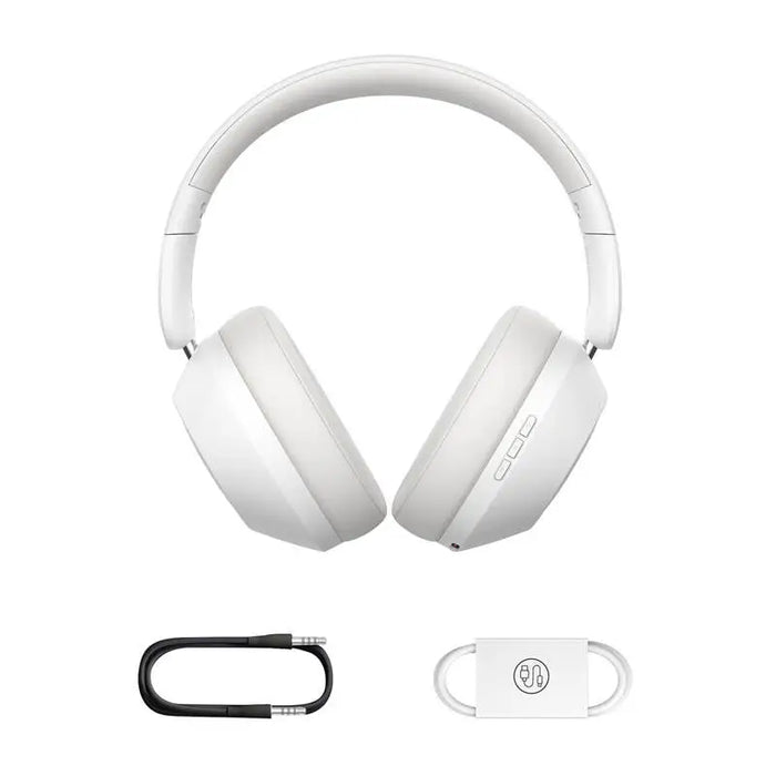 Безжични слушалки Baseus Bass 30 Max Bluetooth 5.3 бели