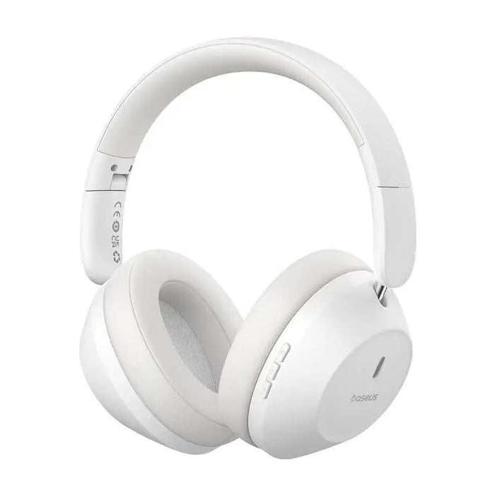 Безжични слушалки Baseus Bass 30 Max Bluetooth 5.3 бели